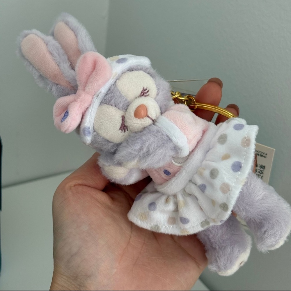 Brand New Shanghai Disney Stellalou Keychain Limited